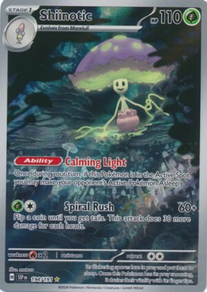 SV Surging Sparks 194/191 Shiinotic (Illustration Rare)