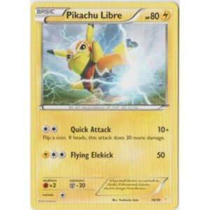 Trainer Kit: Pikachu Deck 14/30 Pikachu Libre (Non-Holo)