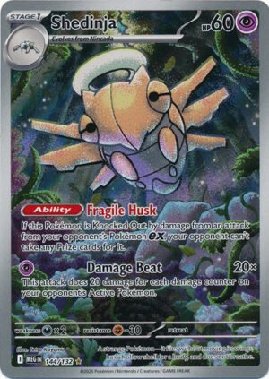 Mega Evolution 144/132 Shedinja (Illustration Rare)