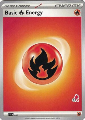 Scarlet & Violet SVE EN02 Basic Fire Energy (Armarouge Symbol 5)