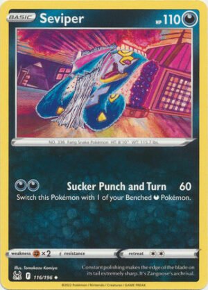 SWSH Lost Origin 116/196 Seviper