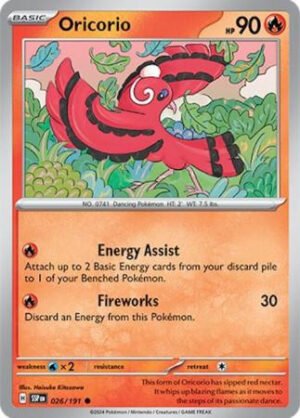 SV Surging Sparks 026/191 Oricorio