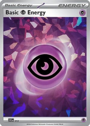 Scarlet & Violet SVE EN13 Basic Psychic Energy (Shatter Ice Holo)
