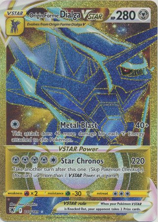 Astral Radiance 210/189 Origin Forme Dialga VSTAR (Secret Rare)