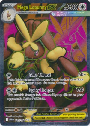 ME Phantasmal Flames 115/094 Mega Lopunny ex (Full Art)