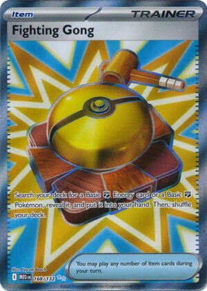 Mega Evolution 168/132 Fighting Gong (Full Art)
