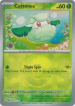SV Prismatic Evolutions 007/131 Cottonee (POKE BALL Pattern Holo)