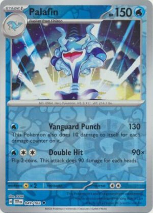 SV Temporal Forces 049/162 Palafin (Reverse Holo)