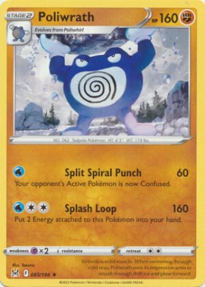 SWSH Lost Origin 085/196 Poliwrath