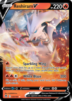 SWSH Silver Tempest 024/195 Reshiram V (Half Art)