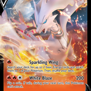 SWSH Silver Tempest 024/195 Reshiram V (Half Art)