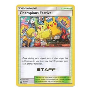 Sun & Moon Promo SM148 Champions Festival (Staff)
