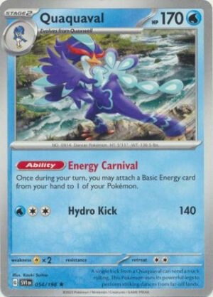 Scarlet & Violet (Base Set) 054/198 Quaquaval (Non-Holo)