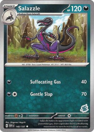 SV Obsidian Flames 140/197 Salazzle (Darkrai Symbol)