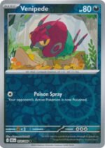 SV Black Bolt 054/086 Venipede (Reverse Holo)