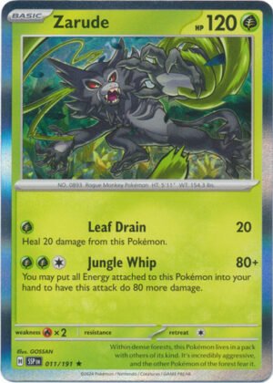 SV Surging Sparks 011/191 Zarude (Holo)