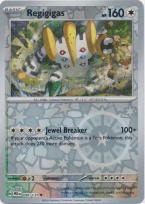 SV Prismatic Evolutions 086/131 Regigigas (Reverse Holo)