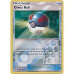 Sun and Moon (Base Set) 119/149 Great Ball (Reverse Holo)