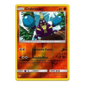 SM Unbroken Bonds 104/214 Crabrawler (Reverse Holo)