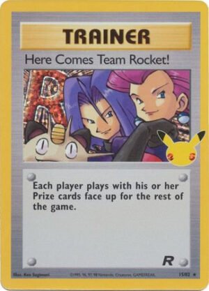Celebrations Classic Collection 15/82 Here Comes Team Rocket (Holo)