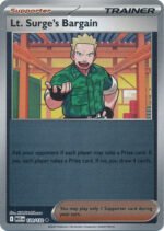 Mega Evolution 120/132 Lt. Surge's Bargain (Reverse Holo)