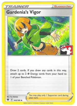 Astral Radiance 143/189 Gardenia's Vigor (Prize Pack League Promo Non-Holo)