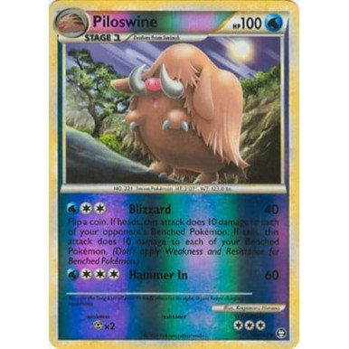 HS Triumphant 48/102 Piloswine (Reverse Holo)