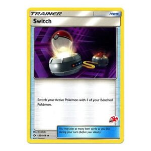 Sun and Moon (Base Set) 132/149 Switch (Charizard Symbol 40)