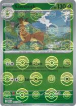 SV White Flare 007/086 Sawsbuck (POKE BALL Reverse Holo)