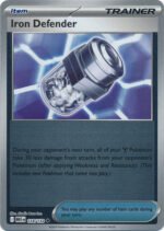 Mega Evolution 118/132 Iron Defender (Reverse Holo)
