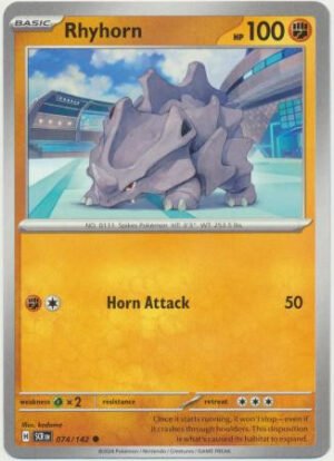 SV Stellar Crown 074/142 Rhyhorn