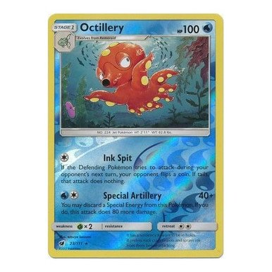 SM Crimson Invasion 023/111 Octillery (Reverse Holo)