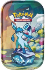 EMPTY Prismatic Evolutions Mini Tin - Glaceon