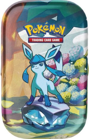EMPTY Prismatic Evolutions Mini Tin - Glaceon