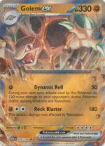 Scarlet & Violet 151 076/165 Golem ex (Half Art)