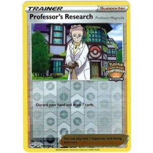 Sword & Shield (Base) 178/202 Professor's Research [Magnolia] (Regionals League Promo STAFF)