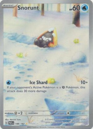 SV Paradox Rift 188/182 Snorunt (Illustration Rare)