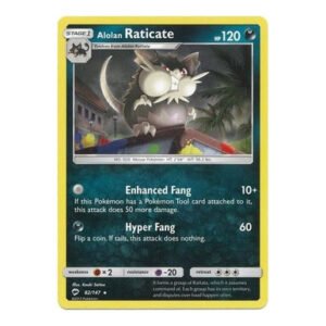 SM Burning Shadows 082/147 Alolan Raticate