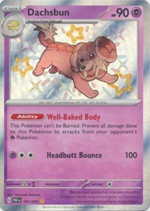 SV Paldean Fates 161/091 Dachsbun (Holo Shiny)