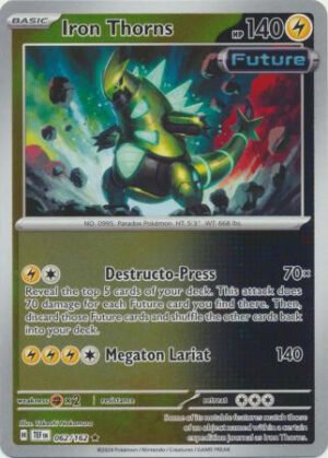 SV Temporal Forces 062/162 Iron Thorns (Reverse Holo)