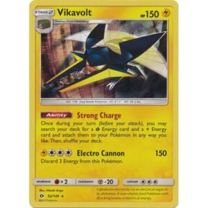 Sun and Moon (Base Set) 52/149 Vikavolt (Holo)