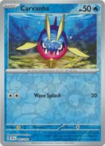 SV Temporal Forces 042/162 Carvanha (Reverse Holo)
