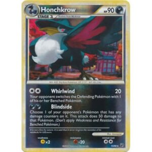 HS Undaunted 15/90 Honchkrow (Reverse Holo)
