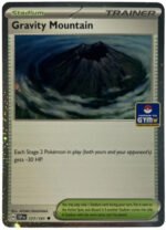 SV Surging Sparks 177/191 Gravity Mountain (Gym Stamp Cosmo Holo)