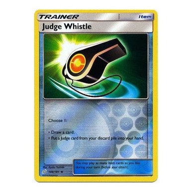 SM Team Up 146/181 Judge Whistle (Reverse Holo)