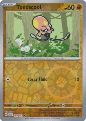 SV Journey Together 088/159 Toedscool (Reverse Holo)