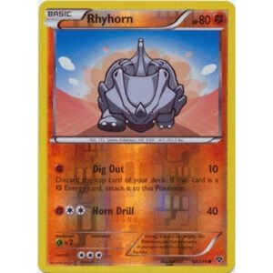 XY Base Set 60/146 Rhyhorn (Reverse Holo)