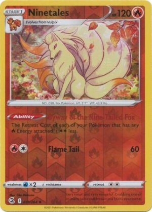 Fusion Strike 031/264 Ninetales (Reverse Holo)