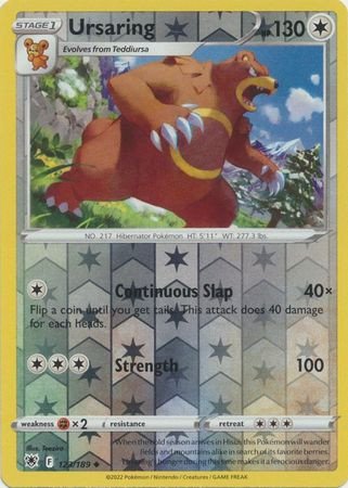 Astral Radiance 123/189 Ursaring (Reverse Holo)