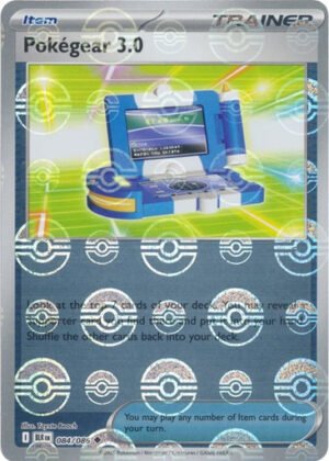 SV Black Bolt 084/086 Pokegear 3.0 (POKE BALL Reverse Holo)